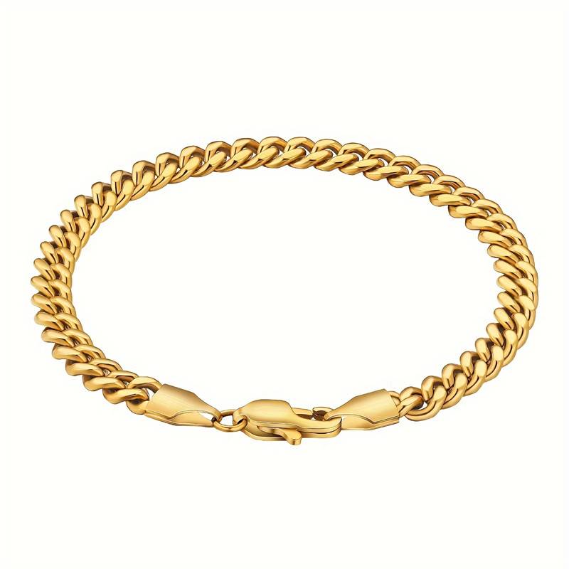 Kubanskt Armband (Guld) 5mm