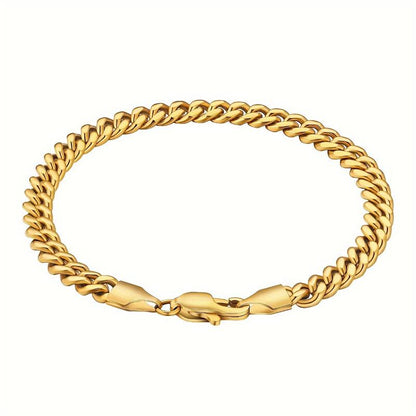 Kubanskt Armband (Guld) 5mm