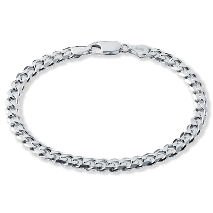 Kubanskt Armband (Silver) 5mm