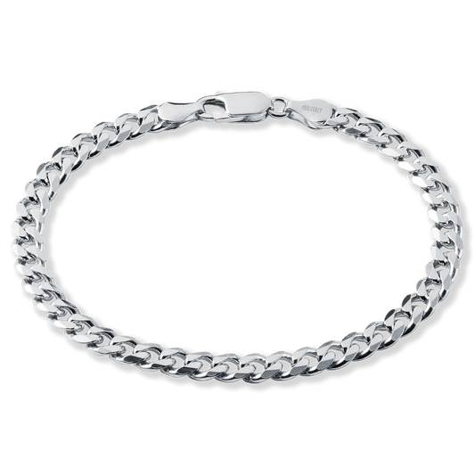 Kubanskt Armband (Silver) 5mm